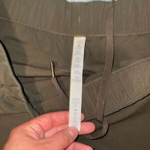 lululemon athletica Olive Green Drawstring Joggers